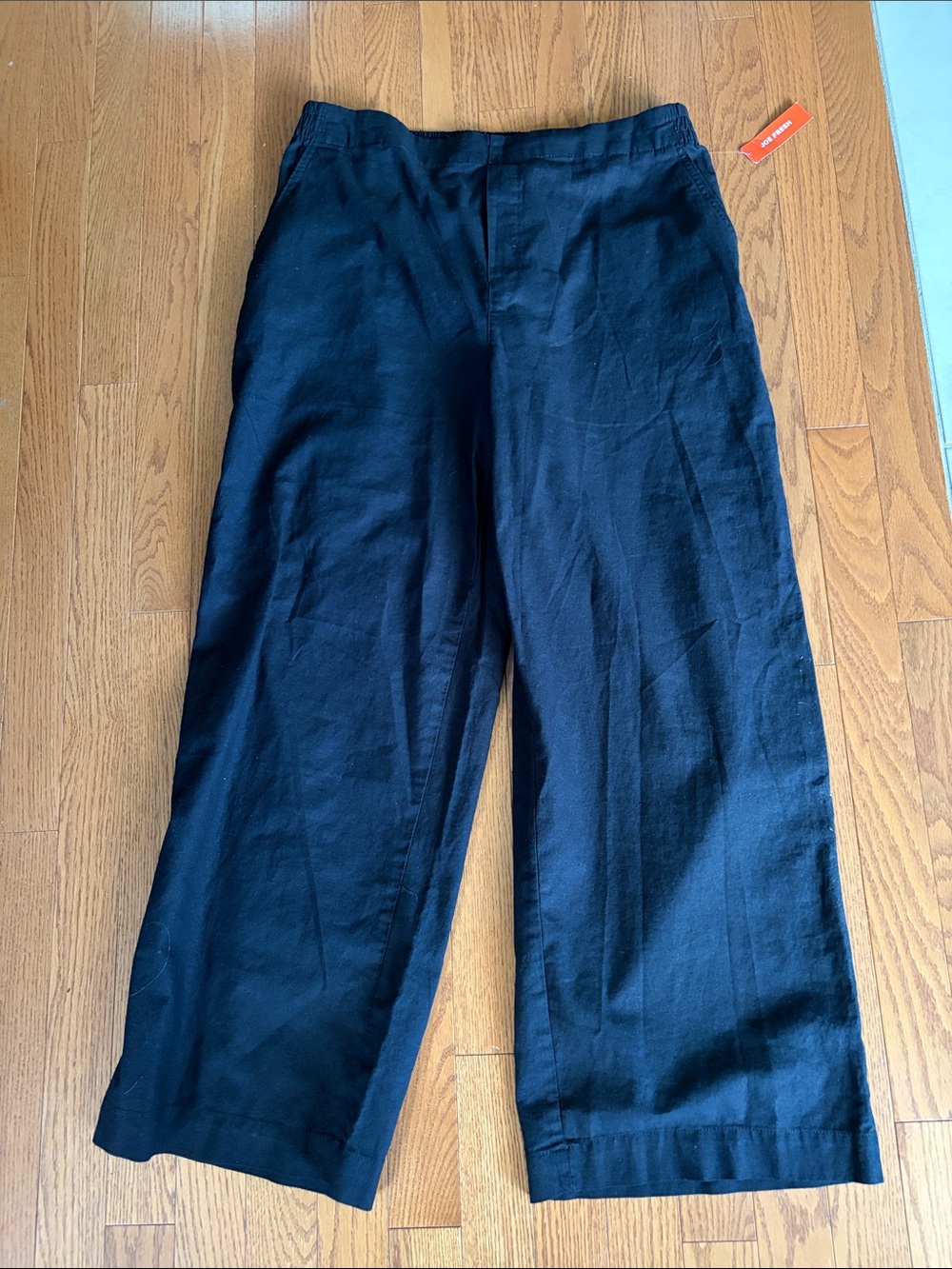 Joe Fresh Black Wide-Leg Women's Pants